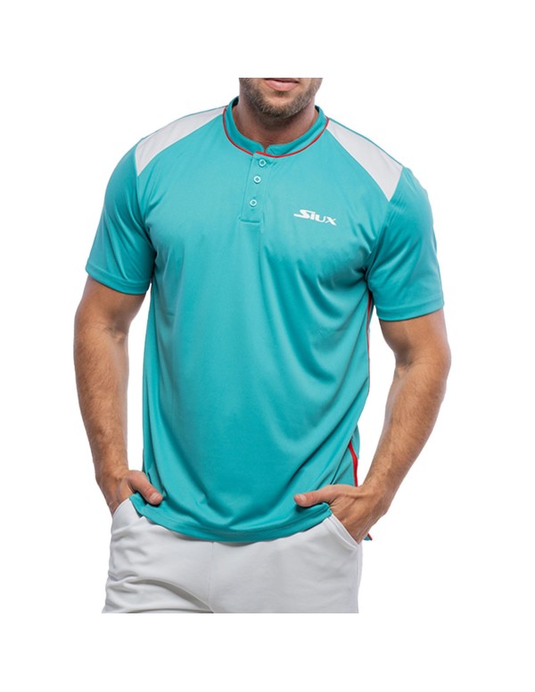 Camiseta masculina Siux Diablo Sanyo verde Ss24 |SIUX |Roupa padel SIUX