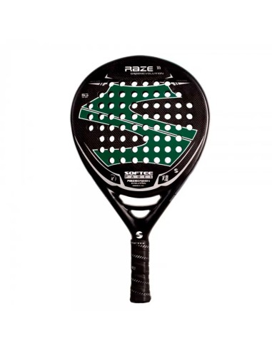 Softee Raze Evolution Green Carbon Racquet A000565 |SOFTEE |SOFTEE padel tennis