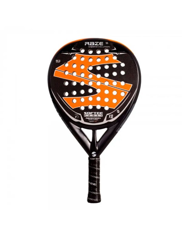 Soft ee Raze Orange Carbon Racquet A000564 |SOFTEE |SOFTEE padel tennis