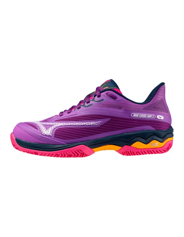 Sapatos Padel Mizuno Wave Exceed Light 2 61gb232365 Mulheres |MIZUNO |Sapatilhas de padel MIZUNO