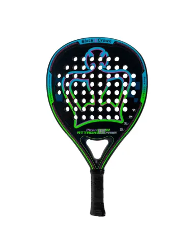 Black Crown Piton Attack 15k Power 24 Racquet |BLACK CROWN |Padel tennis