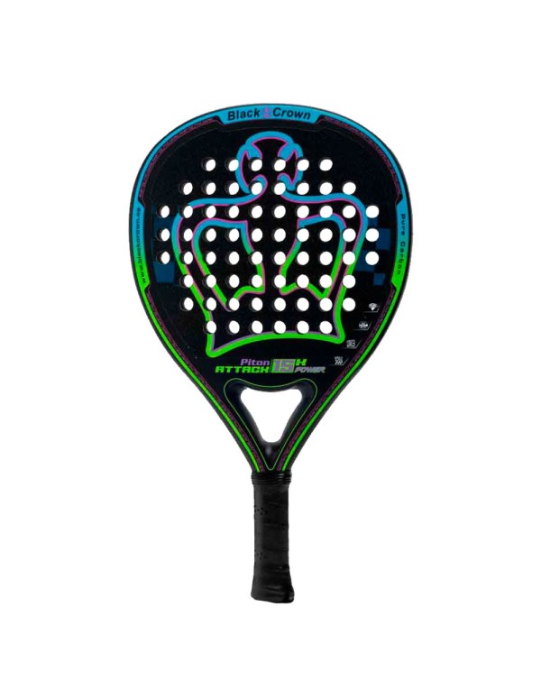 Pala Black Crown Piton Attack 15k Power 24 002047bc |BLACK CROWN |Padel tennis