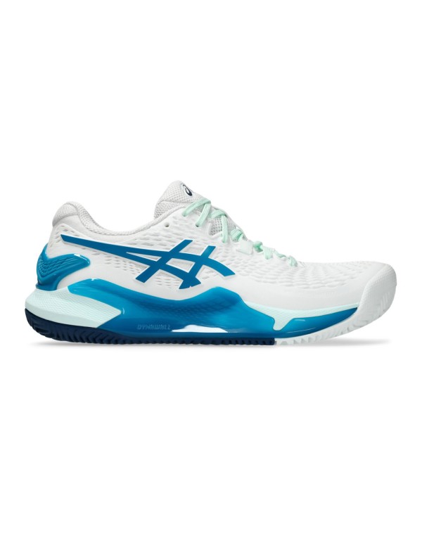 Asics Gel Resolução 9 Clay 1042a224 102 Mulheres |ASICS |Sapatilhas de padel