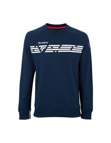 Sweat Femme Tecnifibre Polaire Bleu Marine |TECNIFIBRE |Vêtements de padel TECNIFIBRE