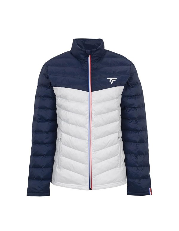 Chaqueta Tecnifibre Light Bomber Blanco Azul Mujer