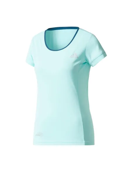 Camiseta feminina Court Eneaqu Petnit Clonix Bq4887 |ADIDAS |Roupa de padel BULLPADEL