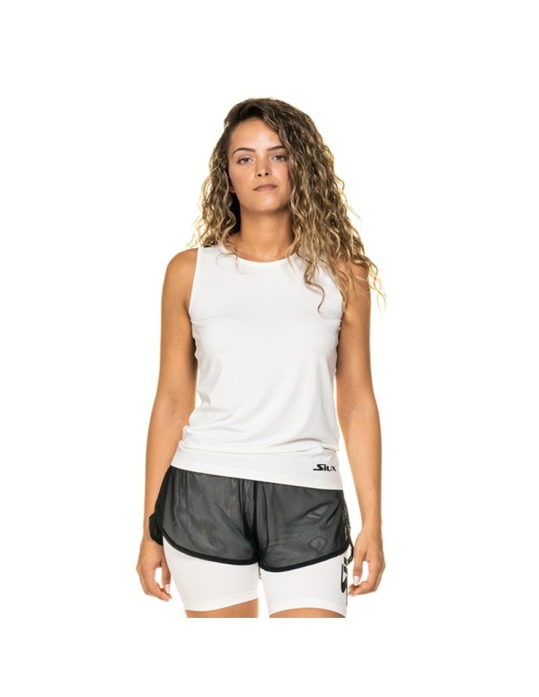 Camiseta feminina Siux Giulia branca |SIUX |Roupa padel SIUX