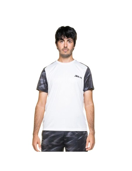 Camiseta masculina Siux Giulio branca |SIUX |Roupa padel SIUX