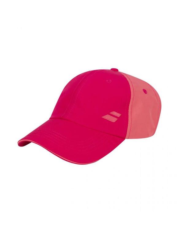 Boné feminino Babolat Basic Logo rosa