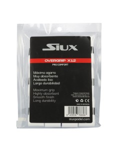 Pro Grip Comfort X12 White |SIUX |Overgrips