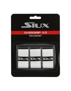 Siux Pro Grip Comfort X3 White |SIUX |Overgrips