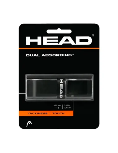 Head Grip Doppio Assorbente 285034 Bk |HEAD |Overgrip