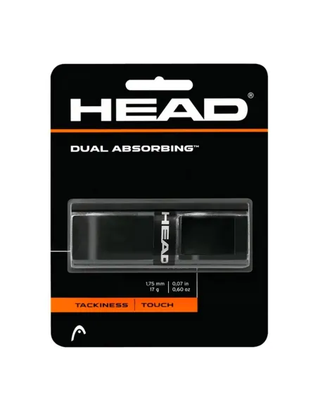 Head Grip Dupla Absorção 285034 Bk |HEAD |Overgrips