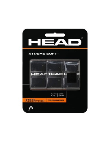 Head Grip Xtremesoft Suremballage 285104 Bk |HEAD |Surgrips