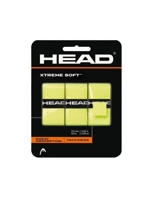 Head Grip Xtremesoft Overwrap 285104 Yw |HEAD |Overgrips