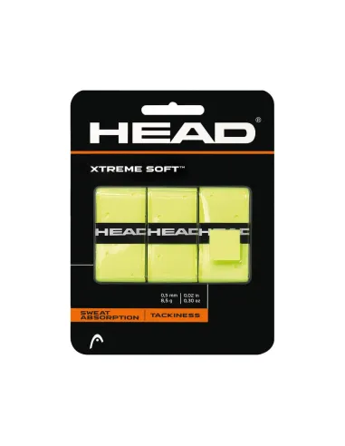 Head Grip Xtremesoft Suremballage 285104 Yw |HEAD |Surgrips