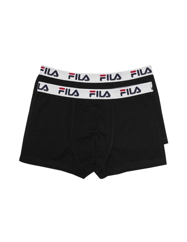 Pack 2 Boxer Fila Fu5016/2 200 Black