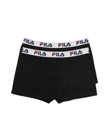 Pack 2 Boxers Fila Fu5016/2 200 Black |FILA |Roupa de padel