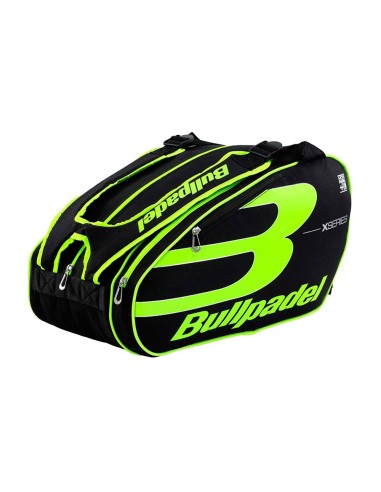 Bolsa raquete de padel Bullpadel X-Series amarela |BULLPADEL |Bolsa raquete BULLPADEL