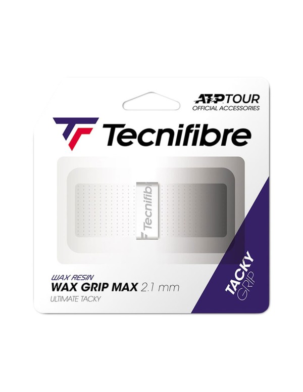 Grip Tecnifibre Wax Max Blanc |TECNIFIBRE |Surgrips