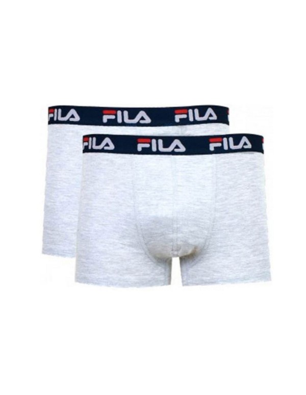 Confezione 2 Boxer Fila Bianco Nero Fu5141/2 300