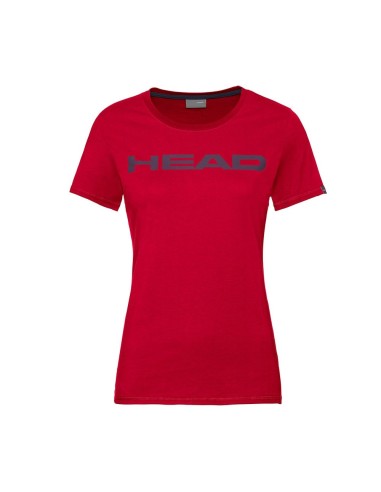 Camiseta feminina Head Club Lucy W 814400 Rddb |HEAD |Roupa de padel HEAD