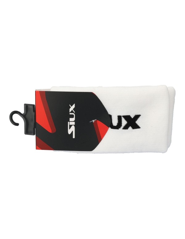 Siux Long White Cotton Jacquard Wristband |SIUX |Wristbands