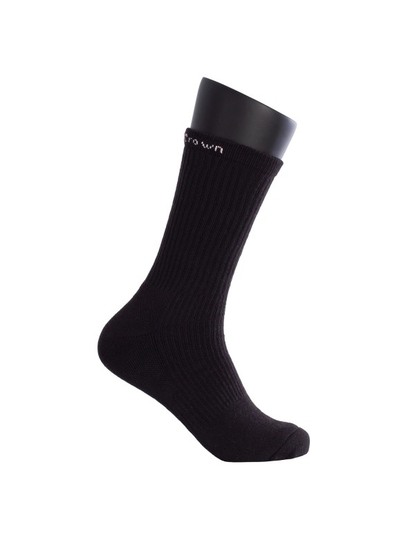 Pack 3 Calcetines Black Crown Altos Negros