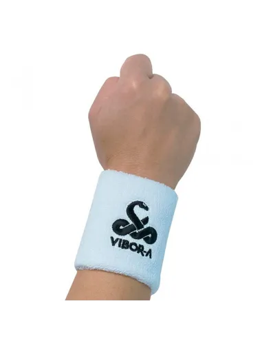 Polsino Vibora bianco logo nero |VIBOR-A |Braccialetti