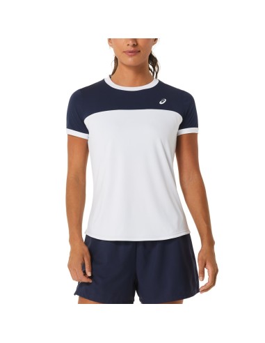 Asics Women Court SS Top 2042a262-102 T-shirt femme |ASICS |Vêtements de padel ASICS