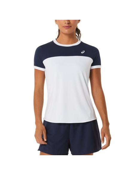 Camiseta Asics Women Court Ss Top 2042a262-102 Mujer |ASICS |Ropa pádel ASICS