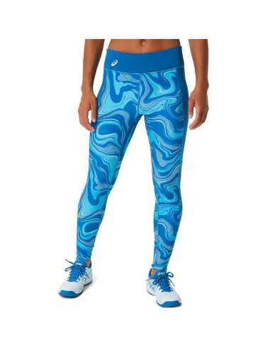 Calças femininas Asics Graphic Tight 2042a270-413 |ASICS |Roupas de remo ASICS