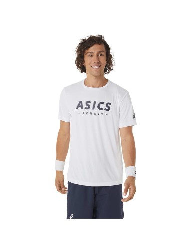 Asics Hommes Court Tennis Graphique T-shirt 2041a259-100  |ASICS |Vêtements de padel TECNIFIBRE