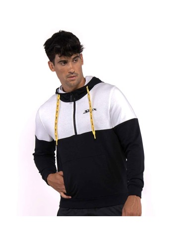 Siux Electra Stupa Sweat Noir Fw23 Défaut Esthétique |SIUX |Vêtements de padel SIUX