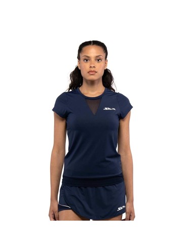 Camiseta feminina Siux Match Black |SIUX |Roupa padel SIUX