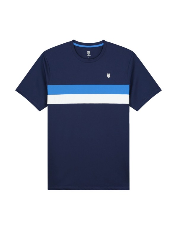 Camiseta Kswiss Core Team Stripe Crew 104923400