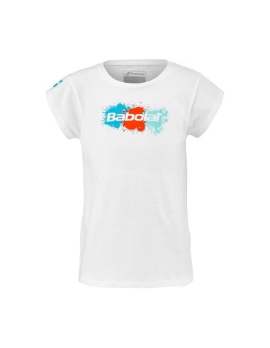 Babolat Exs Cotton Tee Junior T-shirt |BABOLAT |BABOLAT padel clothing