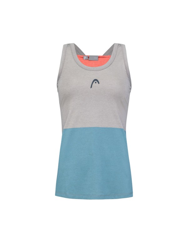 Camiseta De Tirantes Head Padel Tech 814543 Grel Mujer