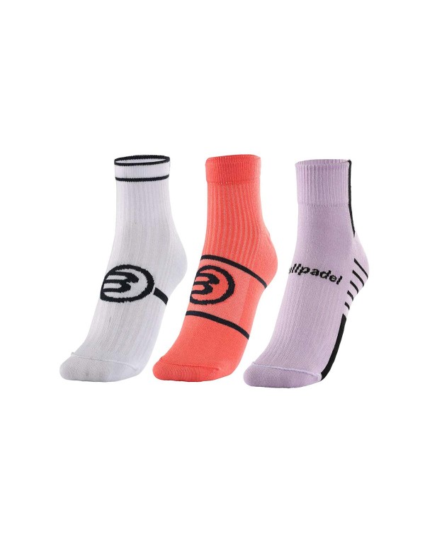 Pack 3 Calcetines Bullpadel Bp2302 Fw 000 Mujer