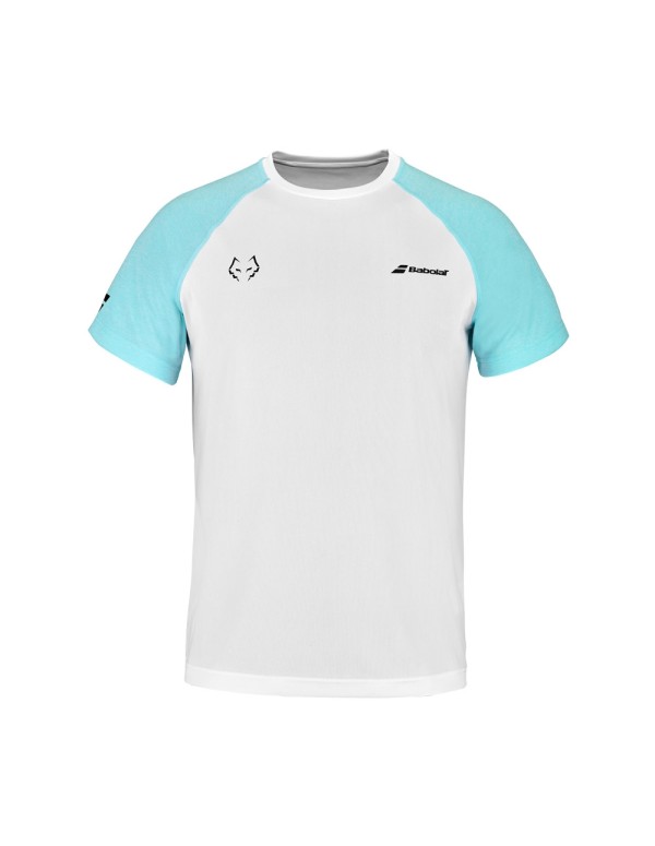 Camiseta Babolat com gola redonda Juan Lebron 6ms23011 1068