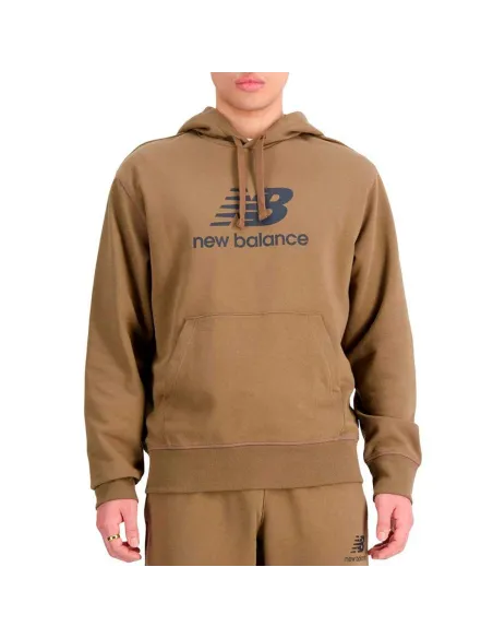 Sudadera New Balance Essentials Stacked Logo |NEW BALANCE |Ropa de pádel