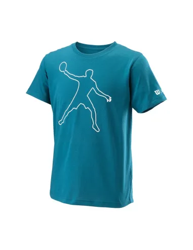 Camiseta Wilson Bela Tech Tee Ii B Wra811501 Azul Coral |WILSON |WILSON Paddle WILSON