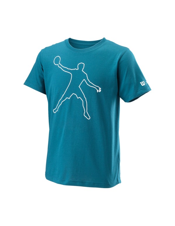 Camiseta Wilson Bela Tech Tee Ii B Wra811501 Azul Coral