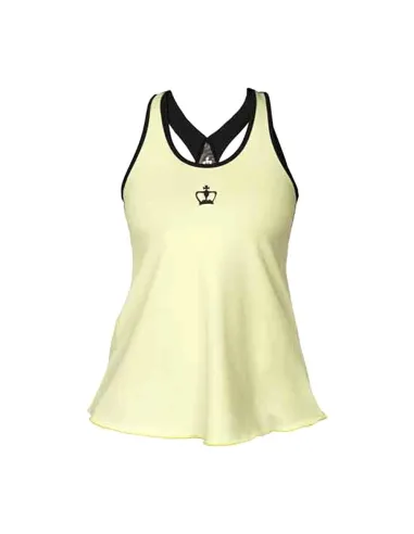 Camiseta feminina Black Crown Monopoli Lima-Preta |BLACK CROWN |Roupa de padel BLACK CROWN