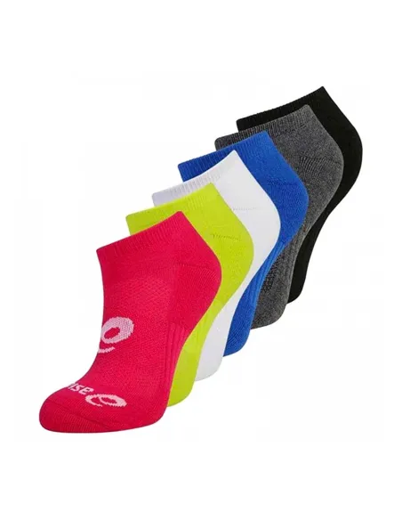 Pack of 6 pairs of invisible socks Asics 135523 Paddle socks Ti