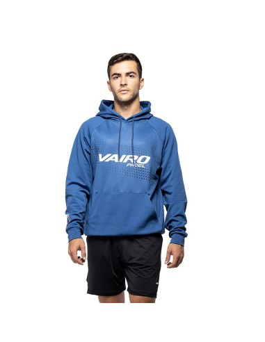 Felpa con cappuccio Vairo Club Uomo Blu Royal |SIUX |Abbigliamento da padel SIUX