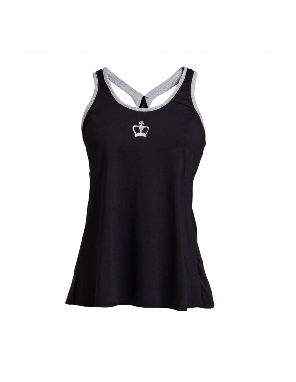 Camiseta Black Crown Preto-Cinza