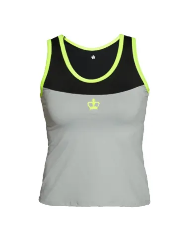 Camiseta feminina Black Crown Galicia roxa |BLACK CROWN |Roupa de padel BLACK CROWN