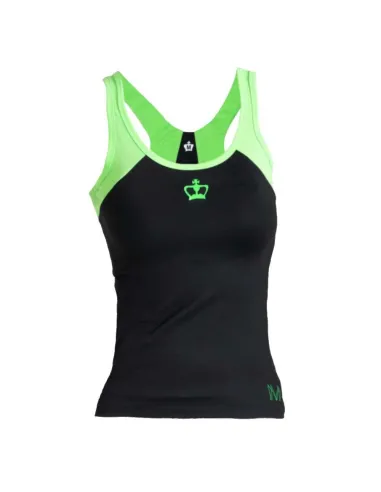 Camiseta Black Crown Marta Marrero Marinho/Verde |BLACK CROWN |Roupa de padel BLACK CROWN