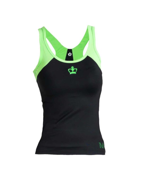 Camiseta Marta Marrero Black Crown Marinho/Verde